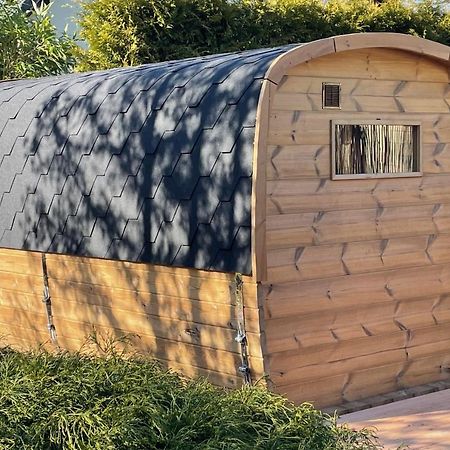 Ferienhaus Blaumond Mit Gartensauna Wandlitz Exterior photo